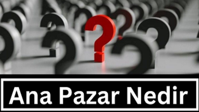 Ana Pazar Nedir